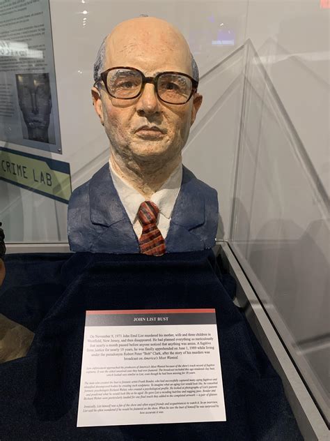 I saw this at the Alcatraz East Crime Museum, the actual bust from my ...