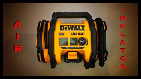 Dewalt Cordless Air Inflator - Quick Review - YouTube