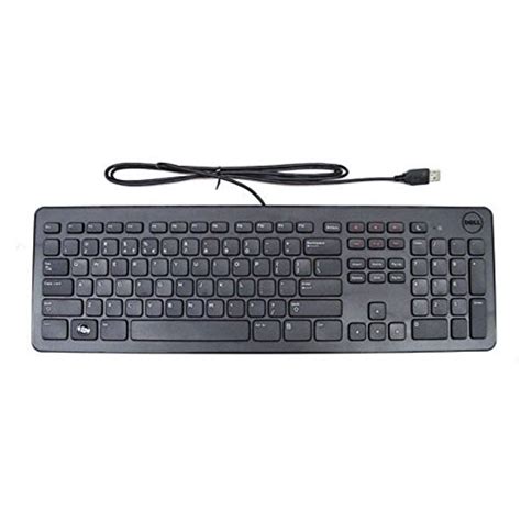 DELL US QWERTY Layout USB Keyboard - Dell P/N: MXVDP - Walmart.com ...