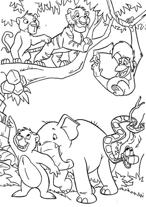 Printable Jungle Book Characters