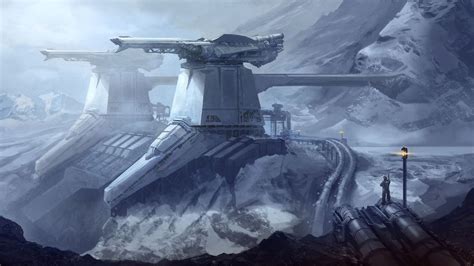 Sci Fi Landscape Wallpaper HD - WallpaperSafari