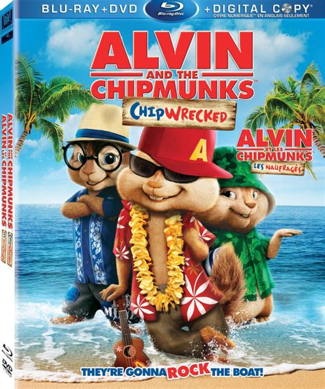 DVD Review: Alvin and the Chipmunks: Chipwrecked | The Joy of Movies