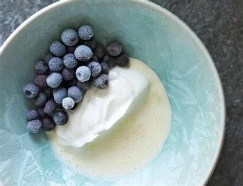 Skyr, Blueberries, and Cream | TASTE