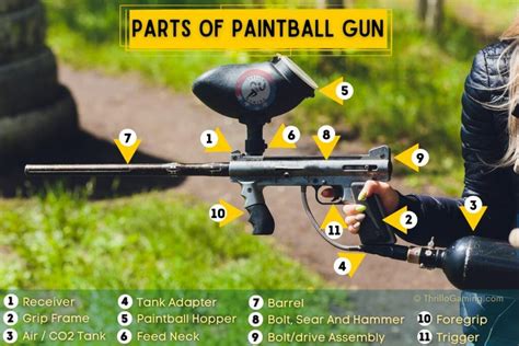 The Building Blocks of a Paintball Gun: Key Parts and Their Roles