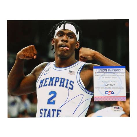 Jalen Duren Signed Memphis Tigers 8x10 Photo (PSA) | Pristine Auction