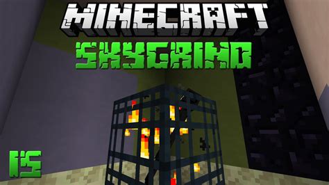 ENDERMAN spawner! - Minecraft Skygrind : #15 - YouTube