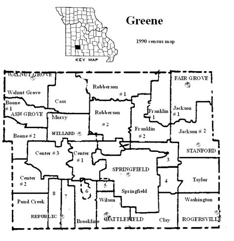 The USGenWeb Archives Digital Map Library County township Maps D- MO