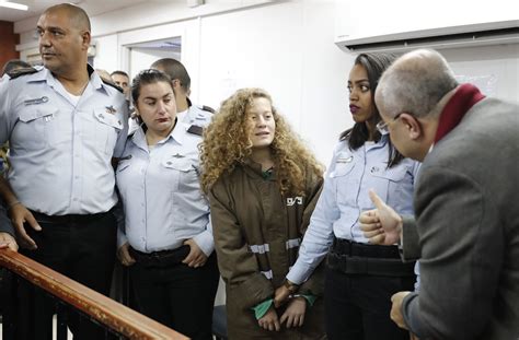 Ahed Tamimi's Case Proves We Palestinians Will Always Be Seen As Guilty - Newsweek