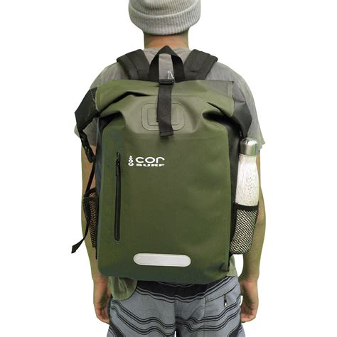 Waterproof Dry Backpack // 40L // Green - COR Surf - Touch of Modern