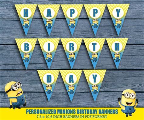 22 best minions images on Pinterest | Birthdays, Minion birthday banner and Birthday party ideas