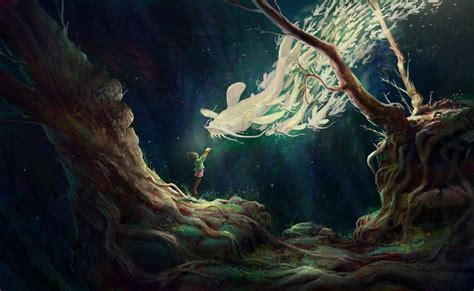 artwork, Fantasy Art, Fish, Underwater, Spirit, Spirits, Children, Trees Wallpapers HD / Desktop ...