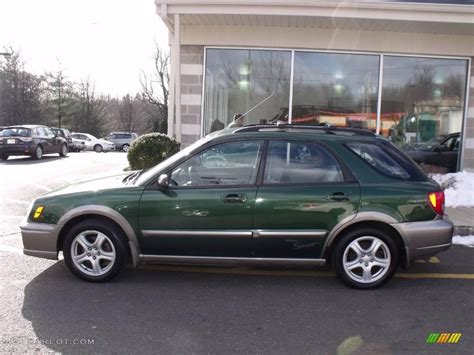 2003 Savanna Green Metallic Subaru Impreza Outback Sport Wagon #23190231 Photo #2 | GTCarLot.com ...