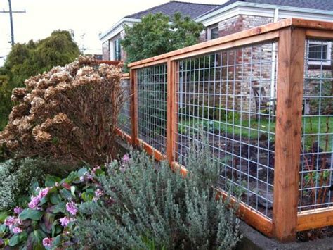 Fence Designs Wood and Wire - AyanaHouse