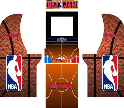 Arcade1Up - NBA Jam Complete Art Kit – Escape Pod Online