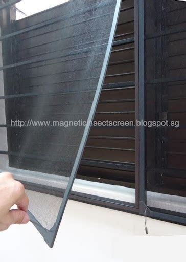 DIY Magnetic Insect Screen Singapore: INSECT SCREEN