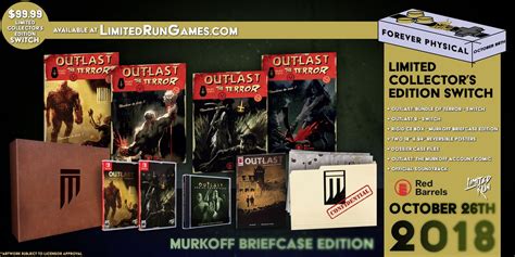 First Look At Outlast Murkoff Briefcase Edition For Nintendo Switch – NintendoSoup