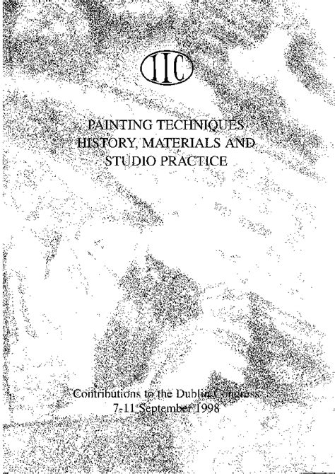 (PDF) Piero della Francesca's process: panel painting technique (1998 ...