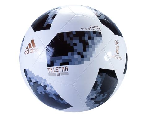 adidas World Cup Jumbo Ball 2018 - White/Black