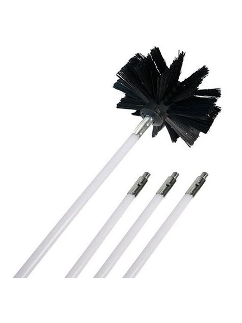 Durable Flexible Dryer Duct Vent Cleaning Kit Z81C18WT - SQUARE INDUSTRIAL