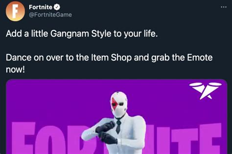 Fortnite adds Gangnam Style emote