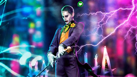 Jared Leto Joker Cyberpunk Art 4k Wallpaper,HD Superheroes Wallpapers ...