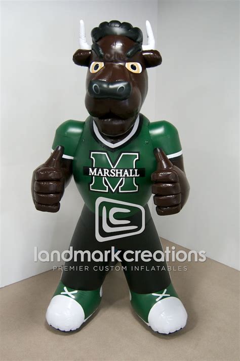 Marshall University Marco the Bull Inflatable College Mascot