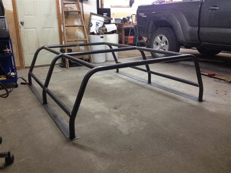 Built a bed rack for my father's Tacoma | Pickup trucks, Pickup truck accessories, Work truck ...