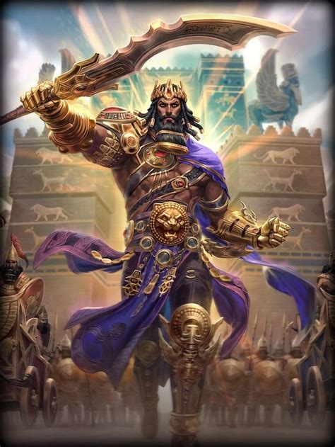 Gilgamesh - Official SMITE Wiki in 2022 | Concept art characters, Mythology art, Fantasy ...