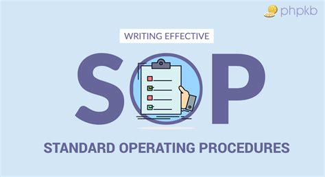 How to Write Good Standard Operating Procedures (SOP)?