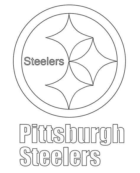 Football Steelers Coloring Pages