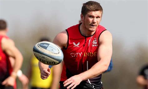 Owen Farrell set to return from injury for Saracens after four months ...