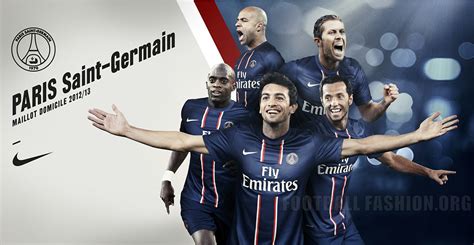 Paris Saint-Germain Nike 2012/13 Home Kit – FOOTBALL FASHION.ORG