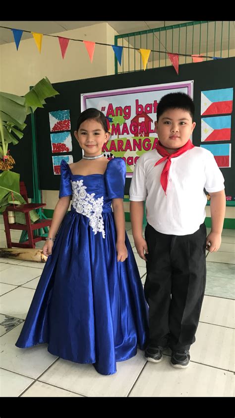 Filipiniana Gown Modern Filipiniana for Kids Buwan ng Wika Filipiniana Wedding Theme, Modern ...