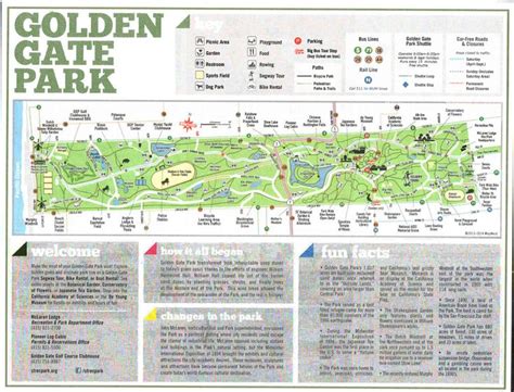 Golden Gate Park Map Image Only | Golden gate park map, Golden gate park san francisco, Golden ...