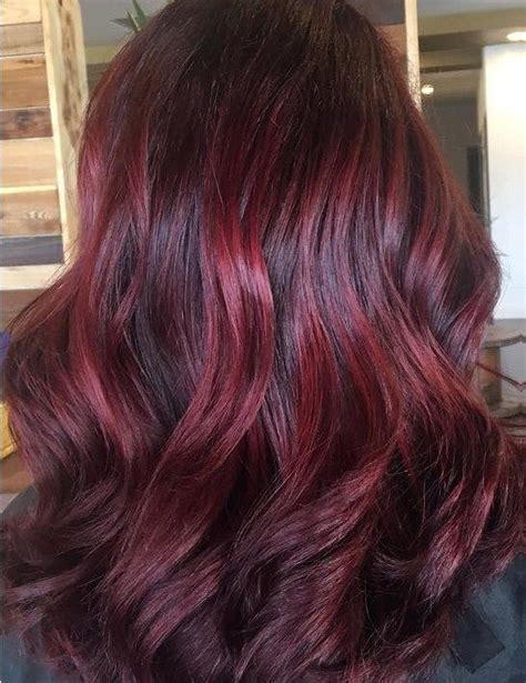 50 Enchanting Red Violet Hair Color Ideas — Magical Combinations | Violet hair colors, Red ...