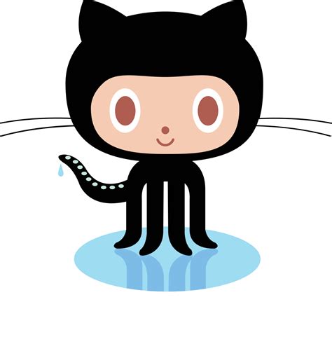 GitHub Octocat Logo PNG Transparent – Brands Logos