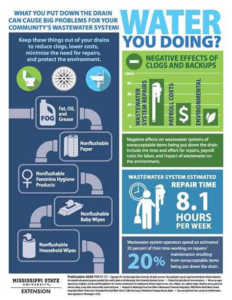 Wastewater Infographic | Mississippi State University Extension Service