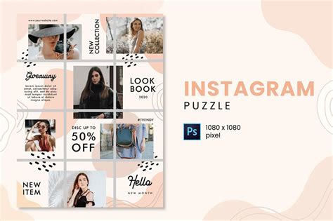 44 Best Instagram Layout Ideas (using Instagram Grid Templates) | Envato Tuts+