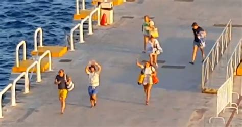 Who's to blame as more videos emerge of passengers missing ships - Cruise Passenger