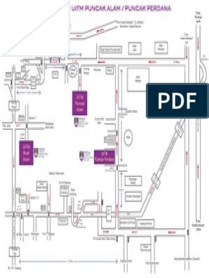 Uitm Puncak Alam Map - MosOp