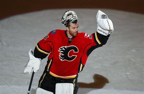 Calgary Flames fans say goodbye to Miikka Kiprusoff | Calgary flames, Calgary, Flames