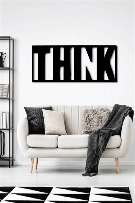 Think Wall Art Decor