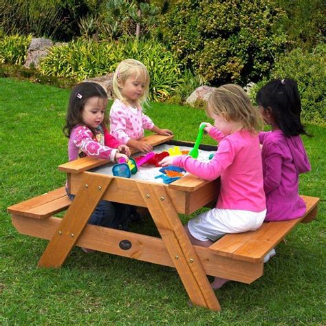 Toddler Picnic Table, Diy Picnic Table, Picnic Table Plans, Wooden Picnic Tables, Outdoor Picnic ...