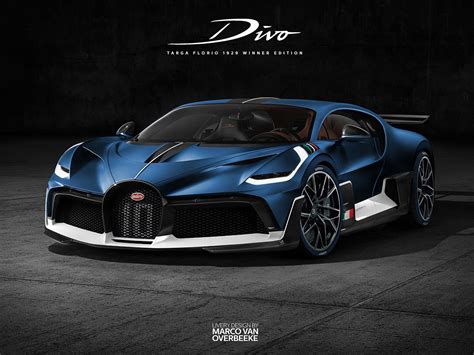 Marco van Overbeeke | freelance automotive designer - Bugatti Divo livery and spec concepts