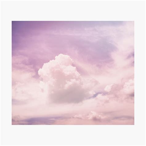 "Pink fluffy clouds" Photographic Print by peggieprints | Redbubble