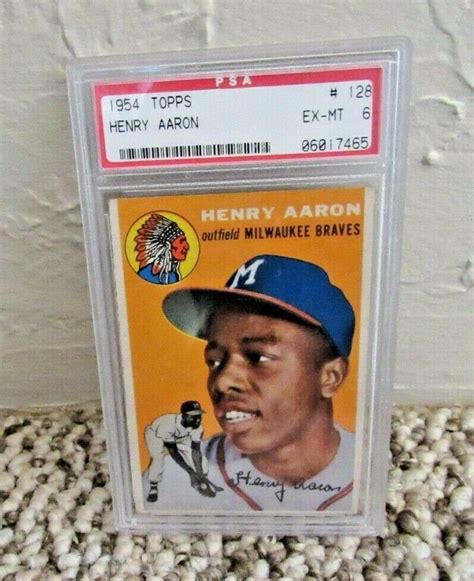 Auction Prices Realized Baseball Cards 1954 Topps Henry Aaron