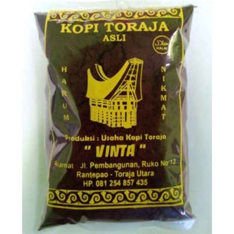 Jual Kopi Robusta Halal Toraja Bubuk 440 Gram Harum dan Nikmat di Seller torajaku - Rantepao ...