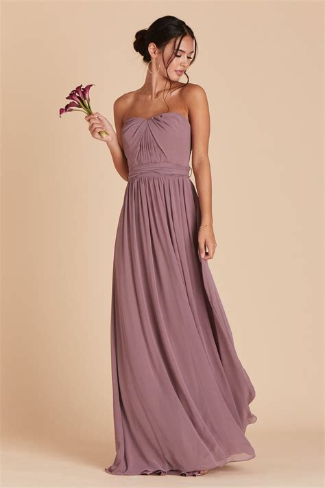 Grace Convertible Dress - Dark Mauve | Mauve bridesmaid dress, Purple bridesmaid dresses, Mauve ...