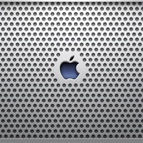 Metal Apple Logo iPad Wallpapers Free Download