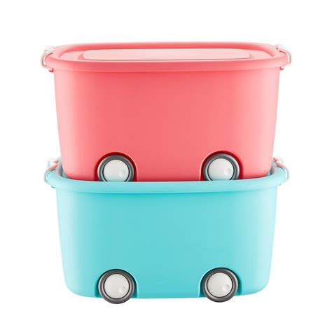 Rolling Storage Bin with Lid | Rolling storage bins, Storage bins with lids, Rolling storage